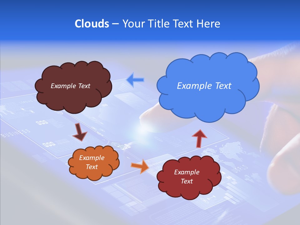 Touch Click Mobile PowerPoint Template