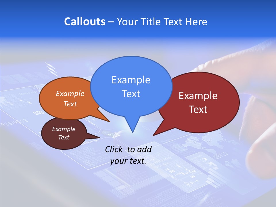 Touch Click Mobile PowerPoint Template