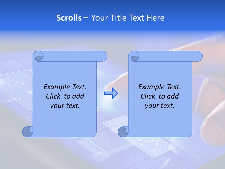 Touch Click Mobile PowerPoint Template
