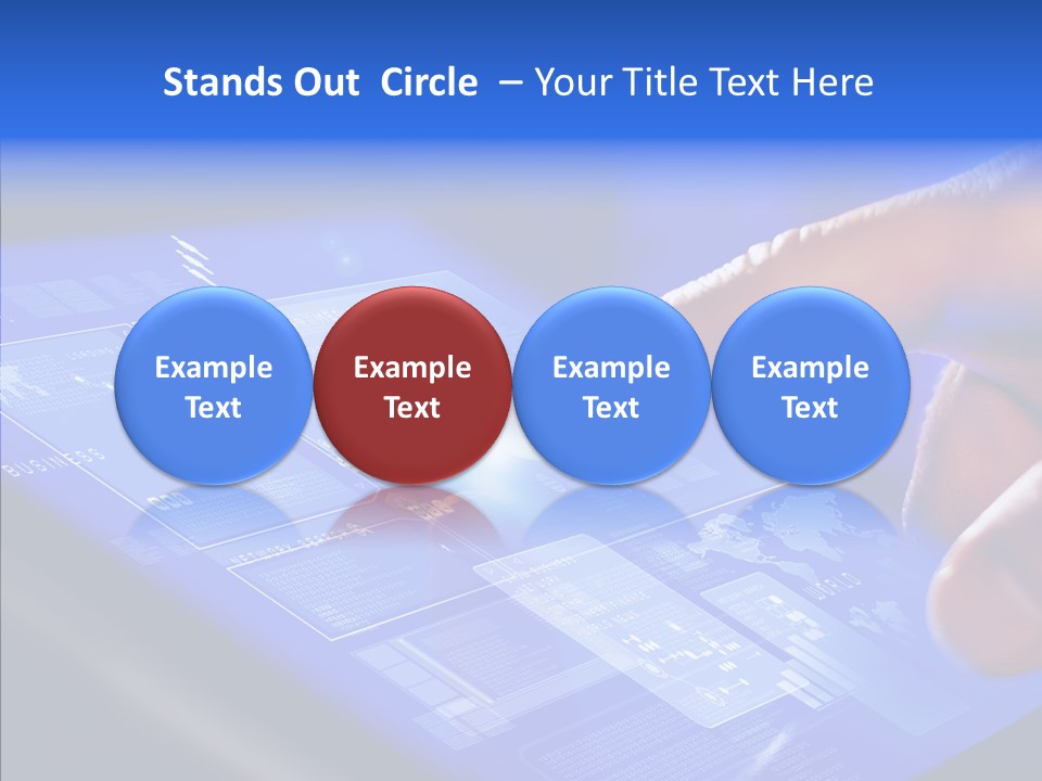 Touch Click Mobile PowerPoint Template