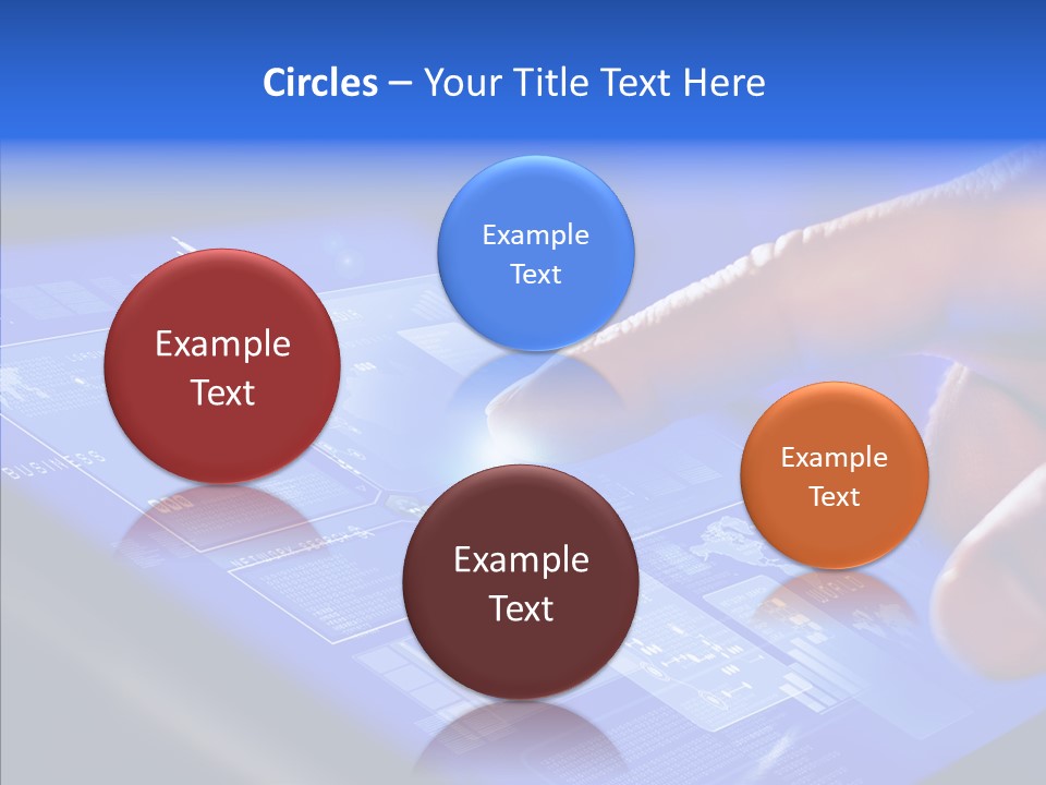Touch Click Mobile PowerPoint Template