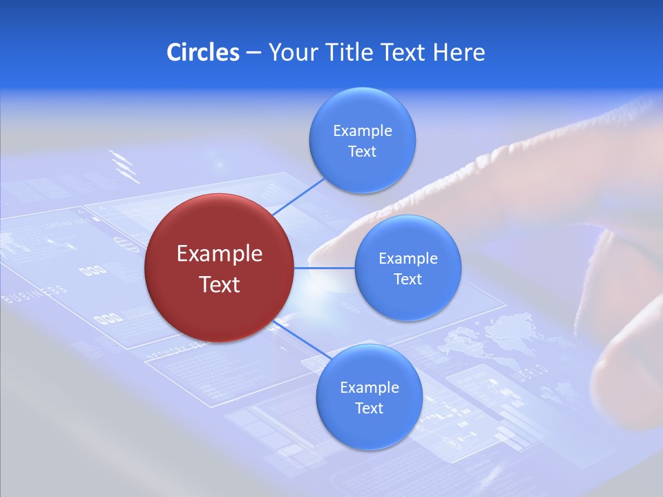 Touch Click Mobile PowerPoint Template