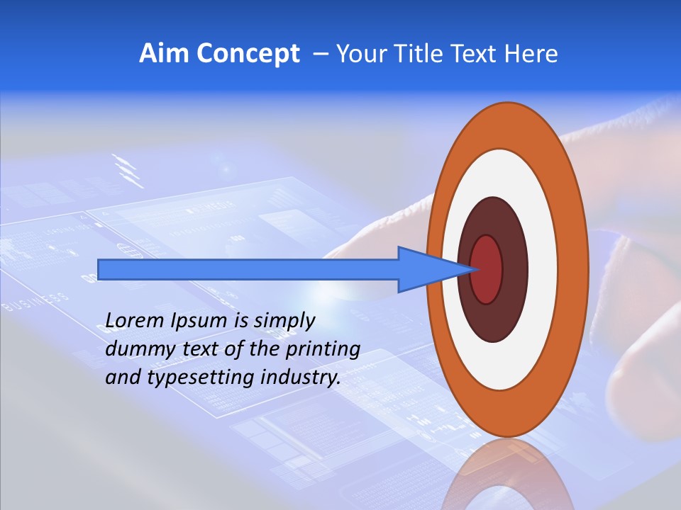 Touch Click Mobile PowerPoint Template