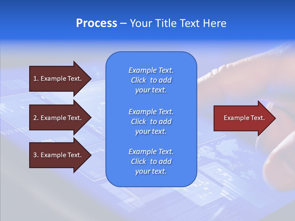 Touch Click Mobile PowerPoint Template