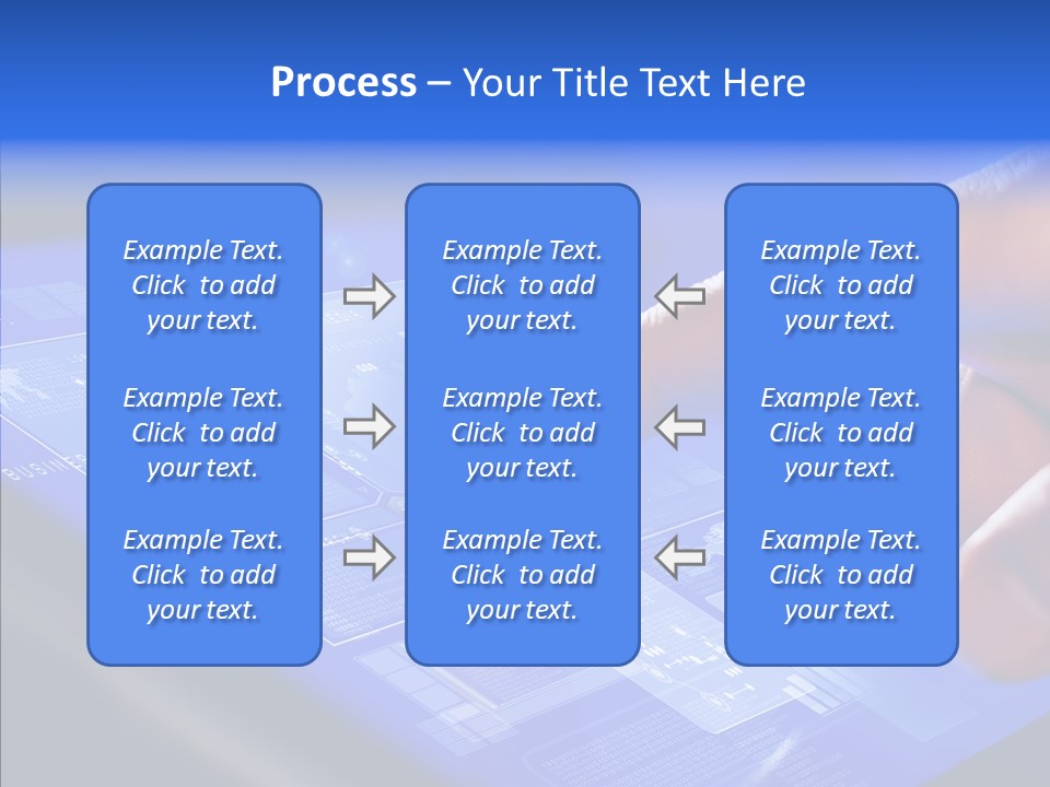 Touch Click Mobile PowerPoint Template