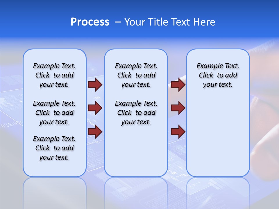 Touch Click Mobile PowerPoint Template