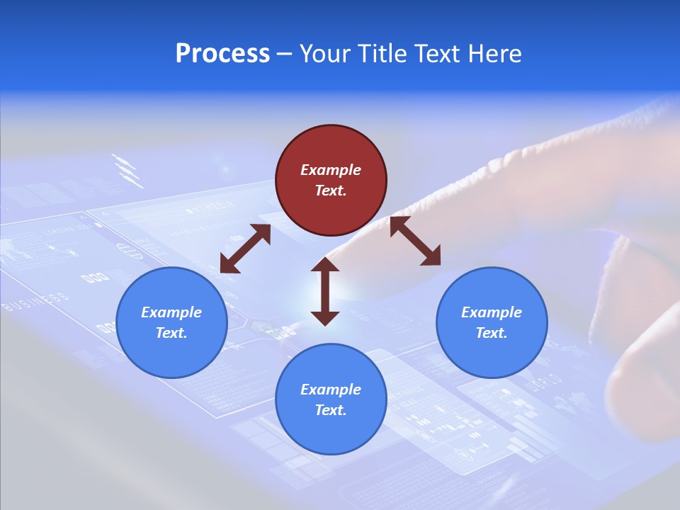 Touch Click Mobile PowerPoint Template