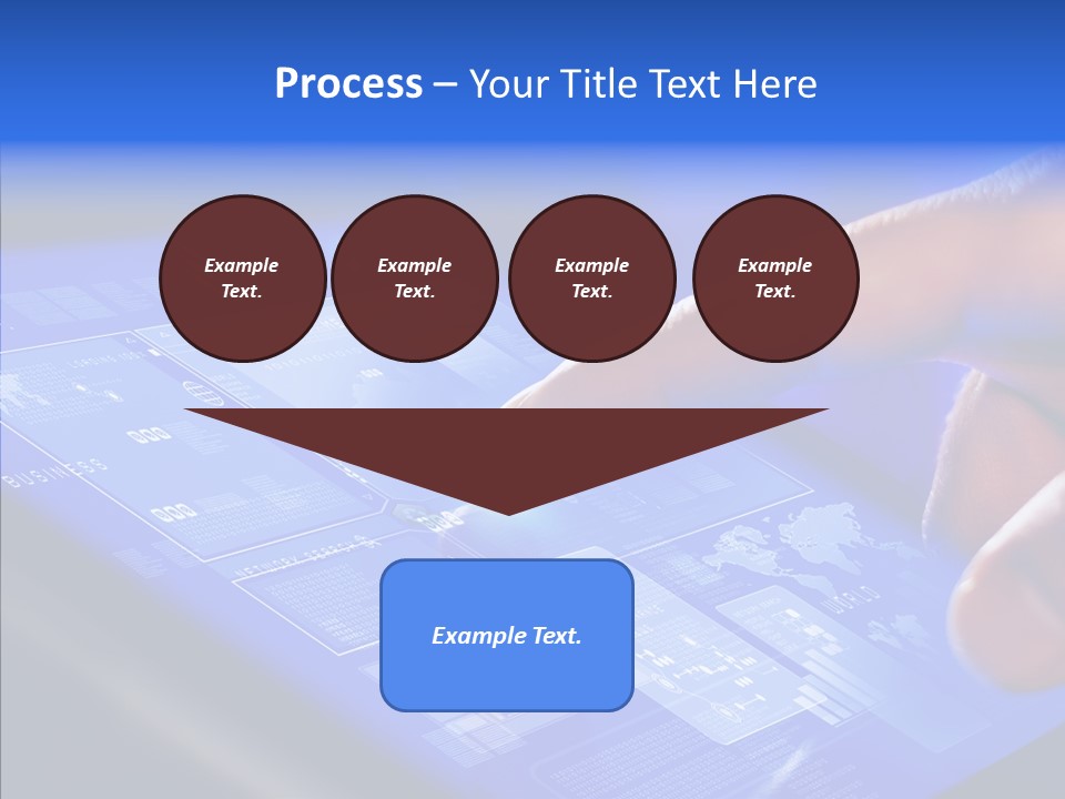 Touch Click Mobile PowerPoint Template