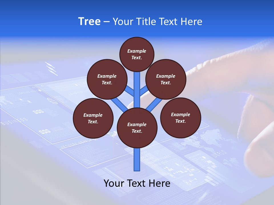 Touch Click Mobile PowerPoint Template