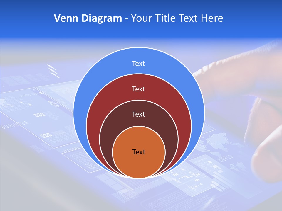 Touch Click Mobile PowerPoint Template