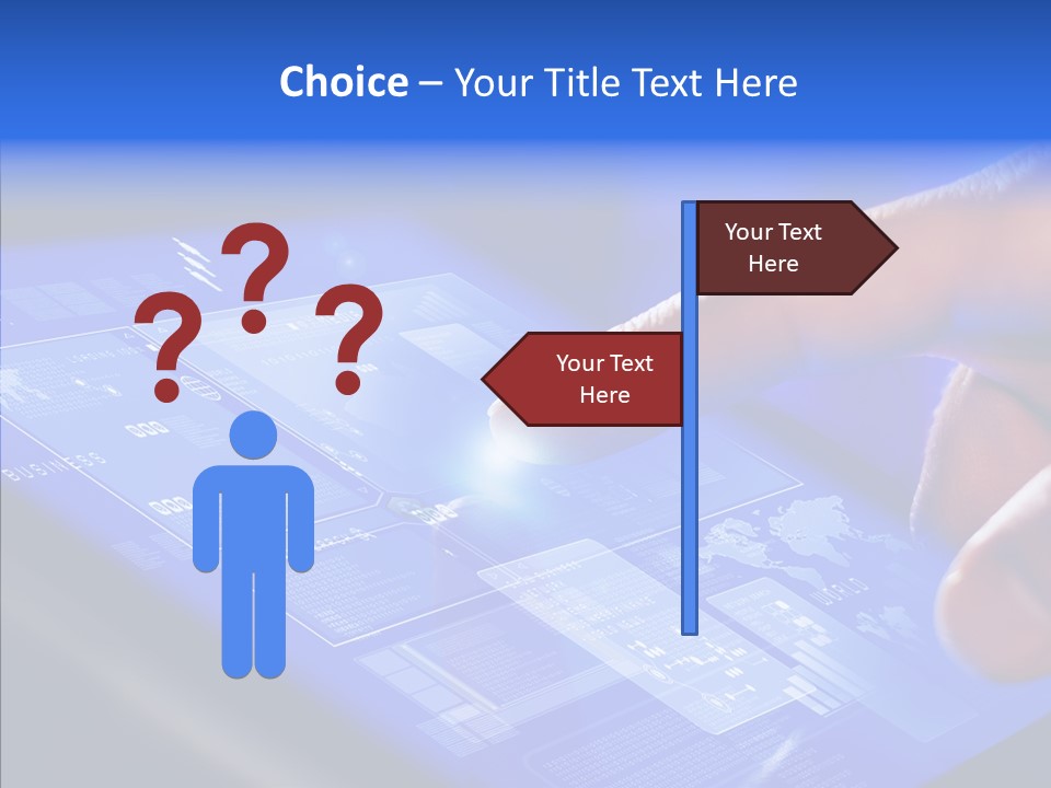 Touch Click Mobile PowerPoint Template