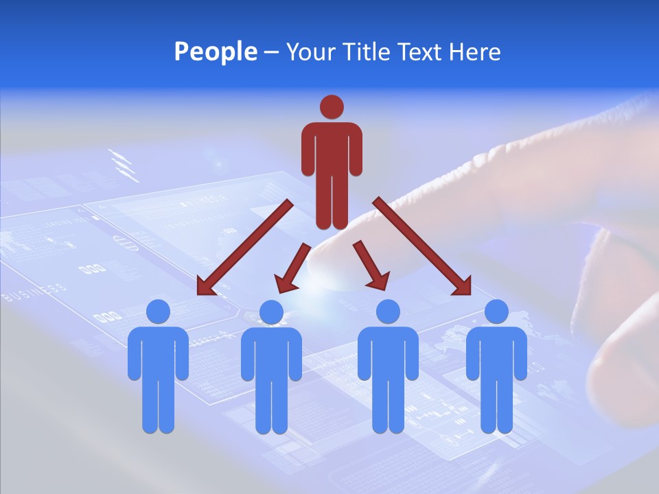 Touch Click Mobile PowerPoint Template