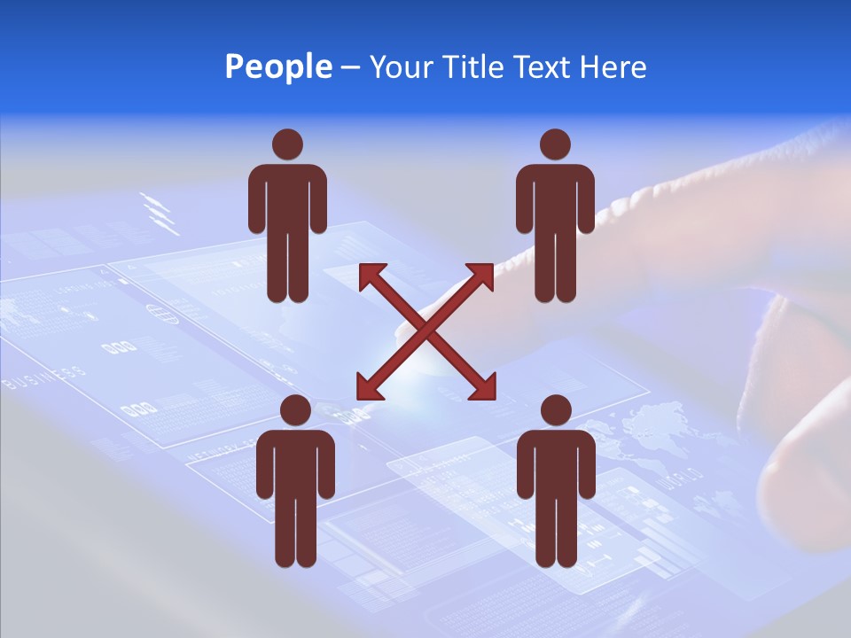Touch Click Mobile PowerPoint Template