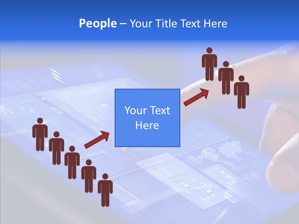 Touch Click Mobile PowerPoint Template