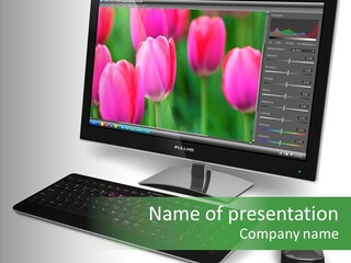 Office Application Plasma PowerPoint Template