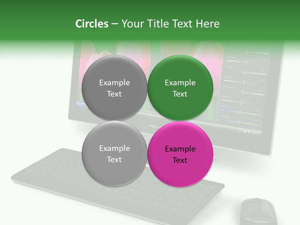Office Application Plasma PowerPoint Template