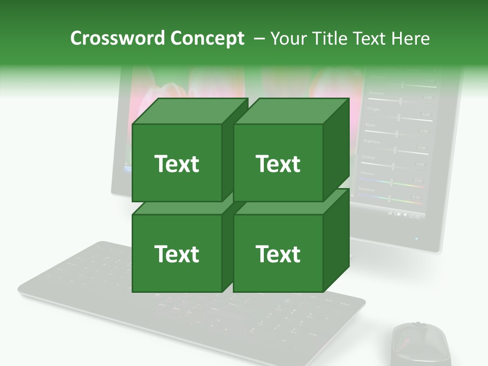 Office Application Plasma PowerPoint Template