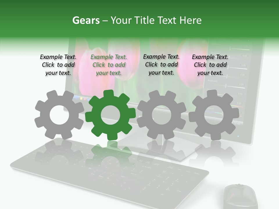 Office Application Plasma PowerPoint Template