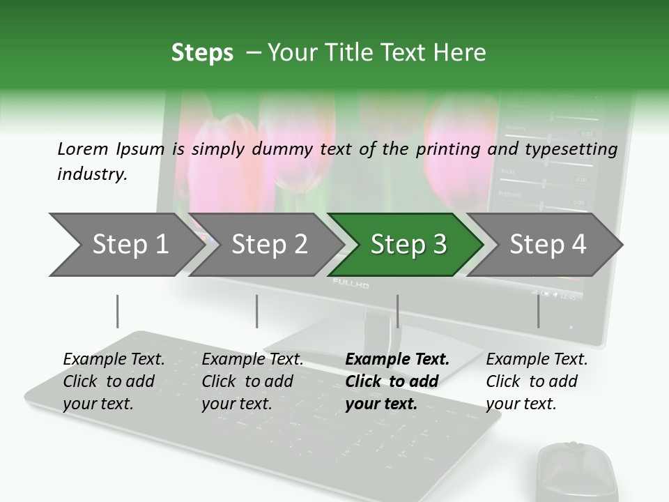 Office Application Plasma PowerPoint Template