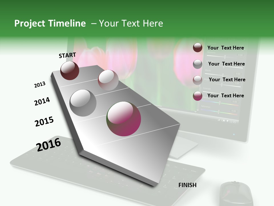 Office Application Plasma PowerPoint Template