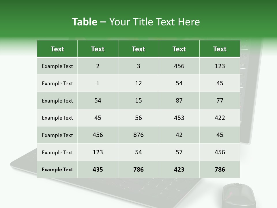 Office Application Plasma PowerPoint Template