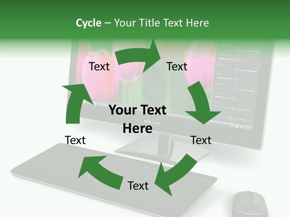 Office Application Plasma PowerPoint Template