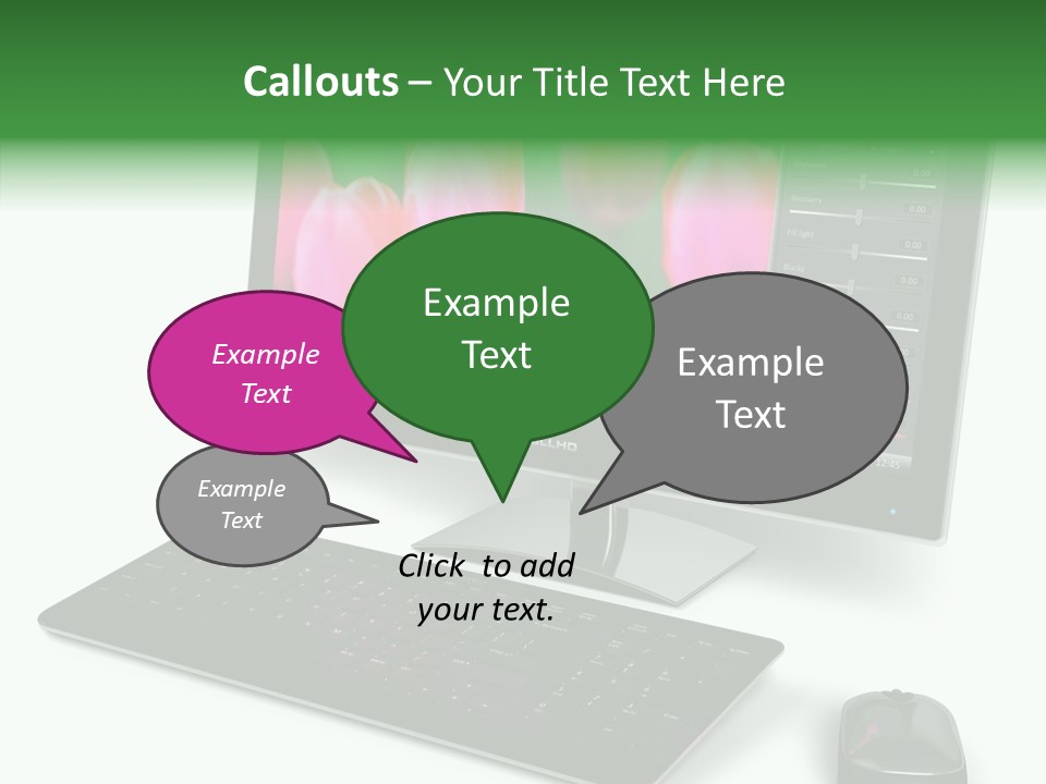 Office Application Plasma PowerPoint Template