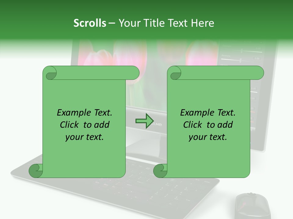 Office Application Plasma PowerPoint Template
