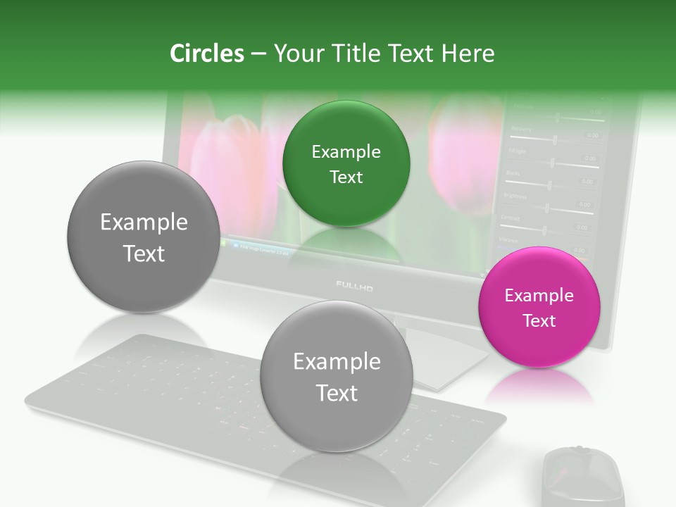 Office Application Plasma PowerPoint Template