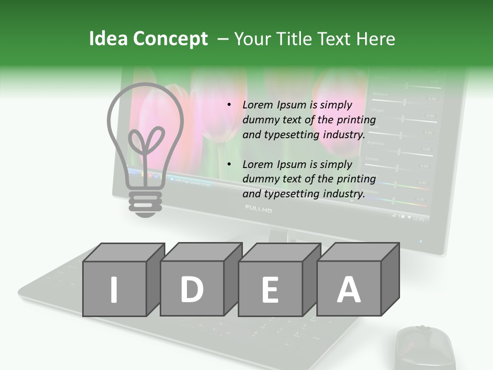 Office Application Plasma PowerPoint Template