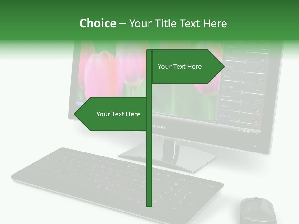 Office Application Plasma PowerPoint Template
