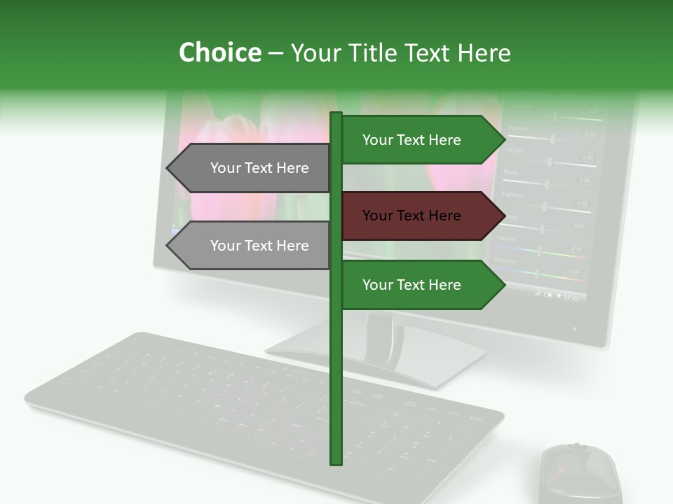 Office Application Plasma PowerPoint Template