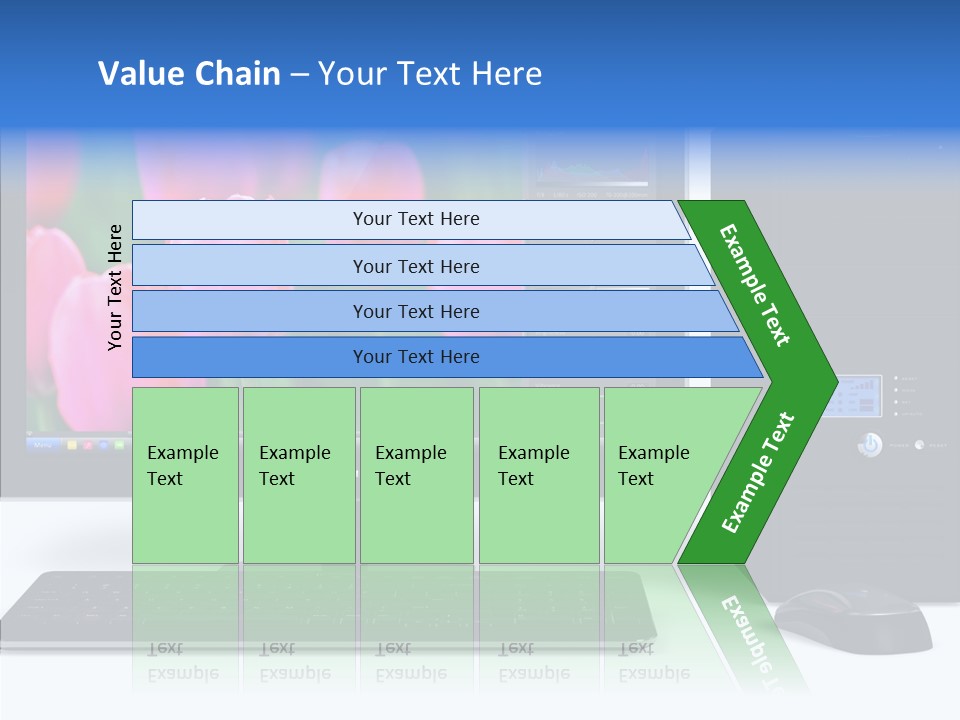 Lcd Widescreen Business PowerPoint Template