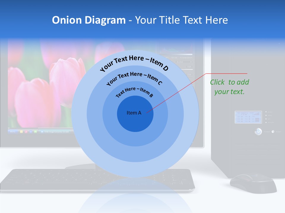 Lcd Widescreen Business PowerPoint Template