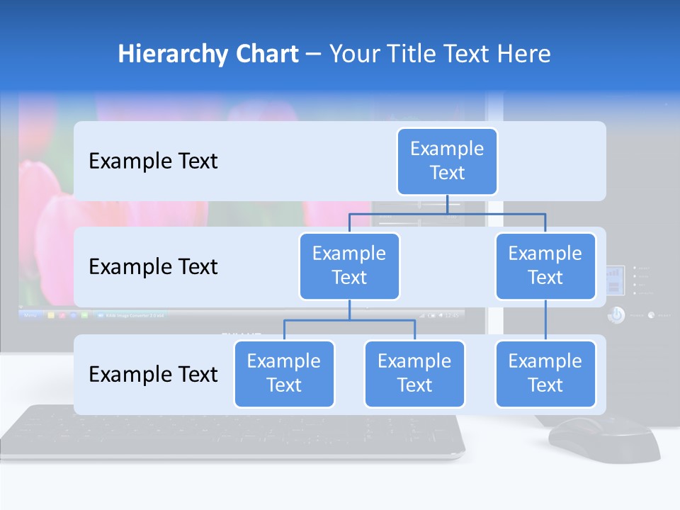 Lcd Widescreen Business PowerPoint Template