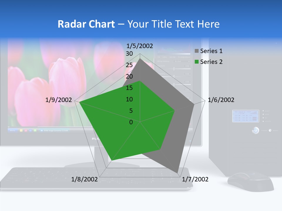 Lcd Widescreen Business PowerPoint Template