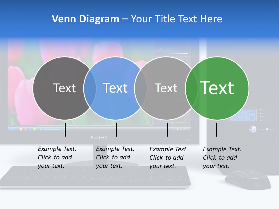 Lcd Widescreen Business PowerPoint Template