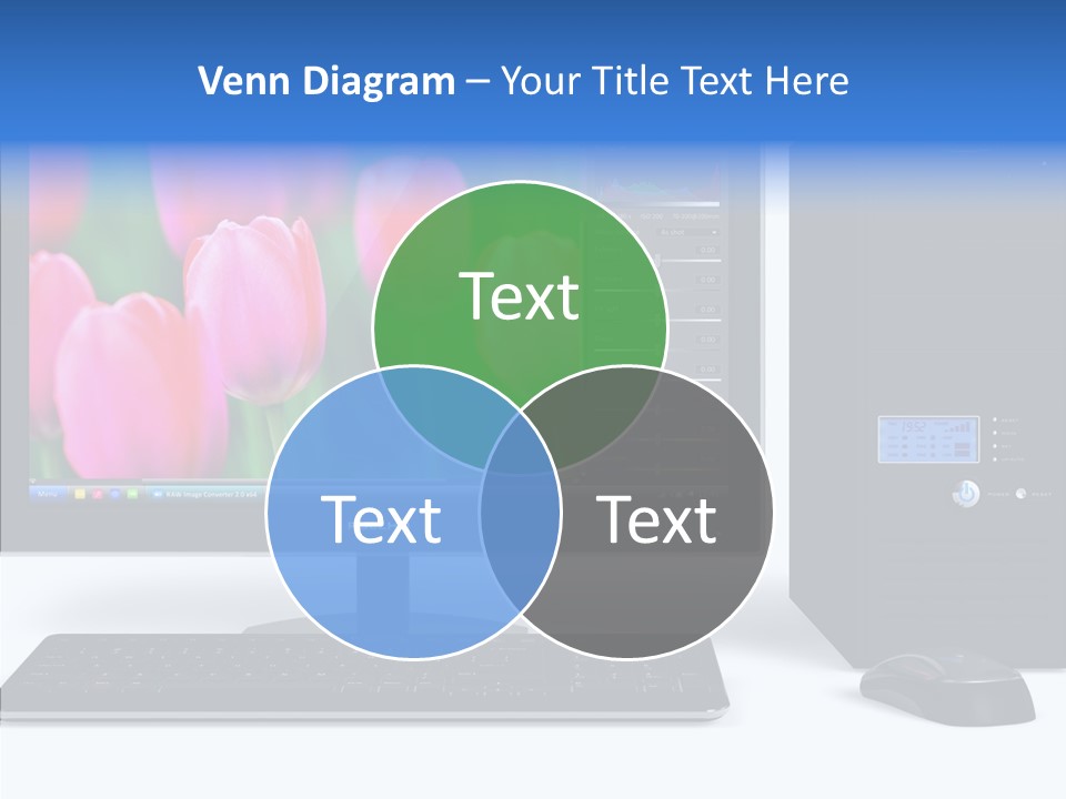 Lcd Widescreen Business PowerPoint Template