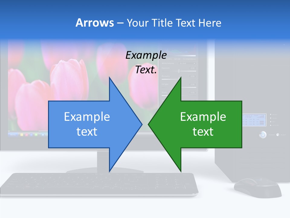 Lcd Widescreen Business PowerPoint Template