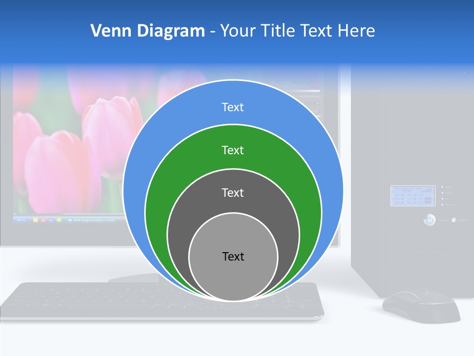 Lcd Widescreen Business PowerPoint Template