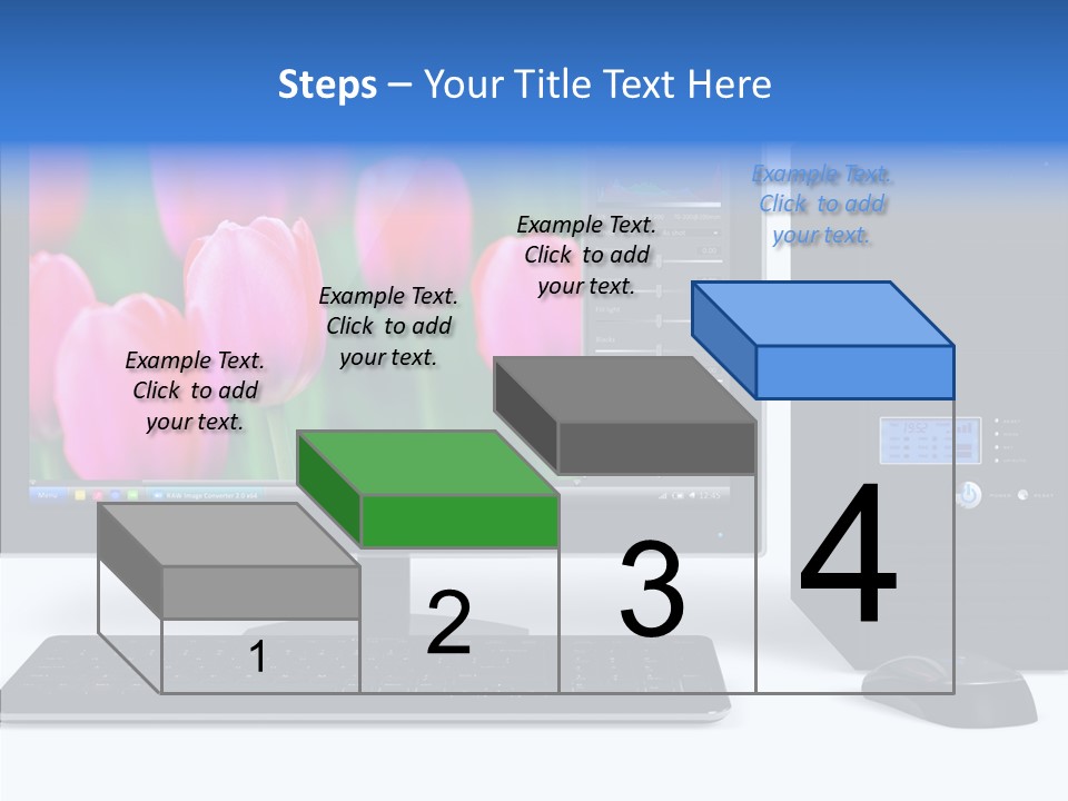 Lcd Widescreen Business PowerPoint Template