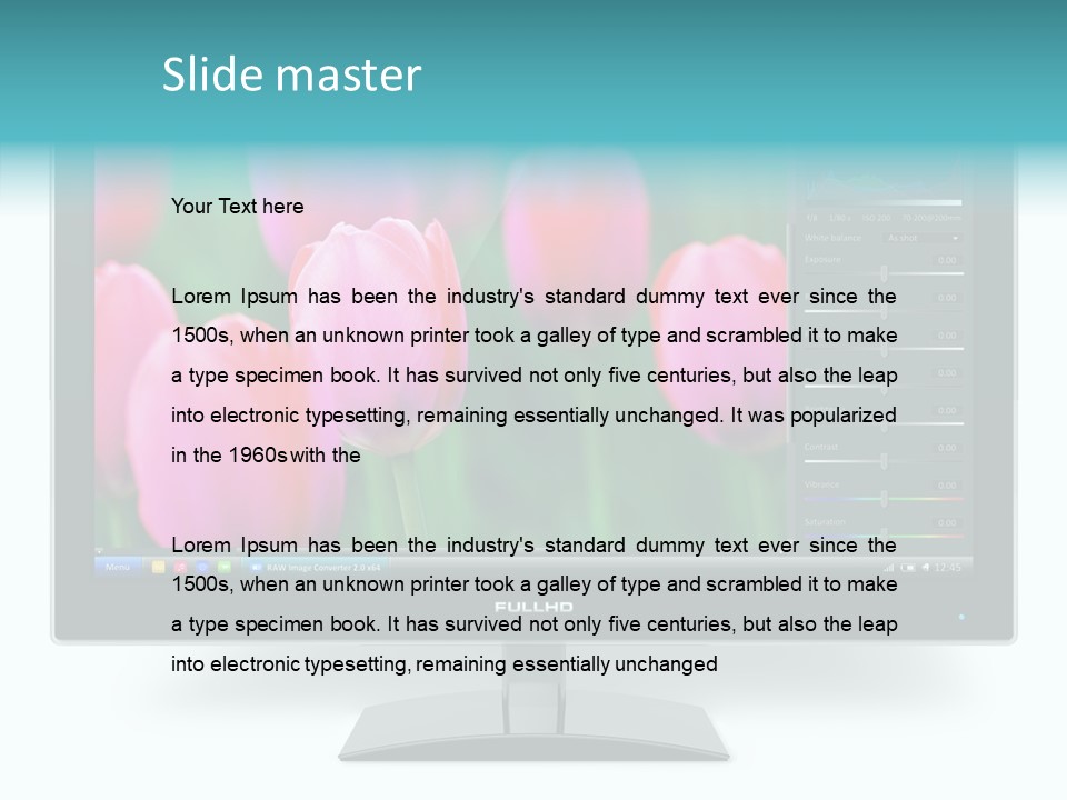 System Internet Connection PowerPoint Template