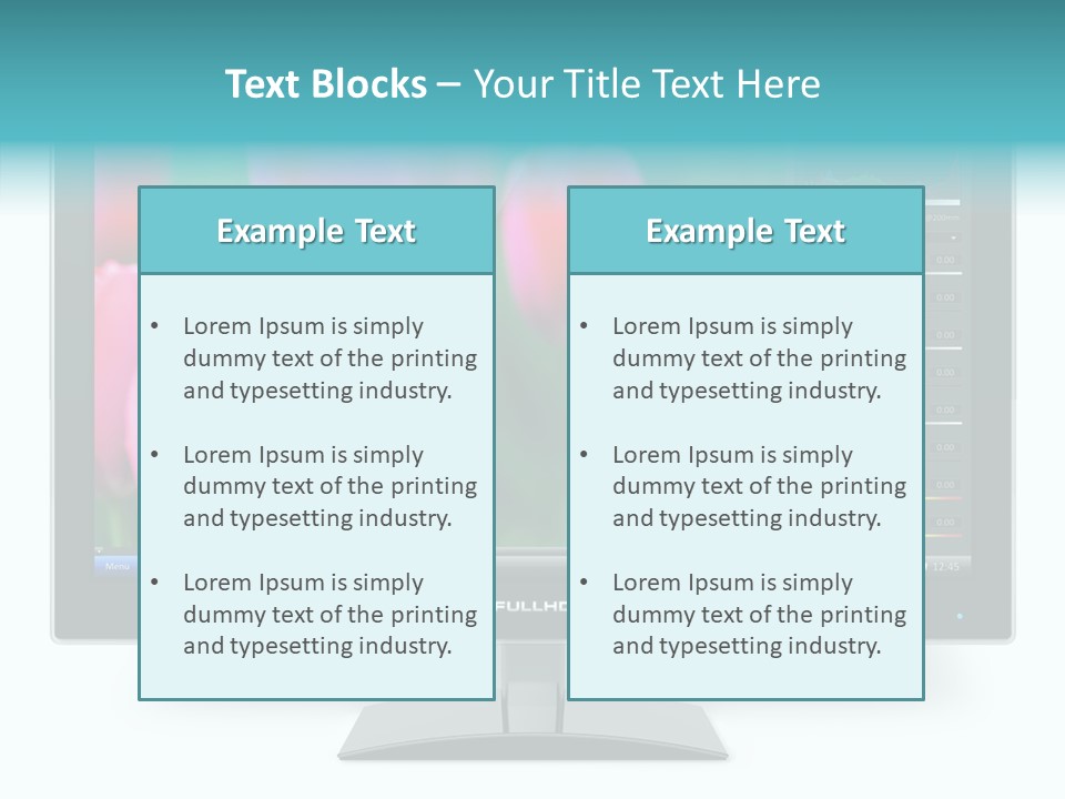 System Internet Connection PowerPoint Template