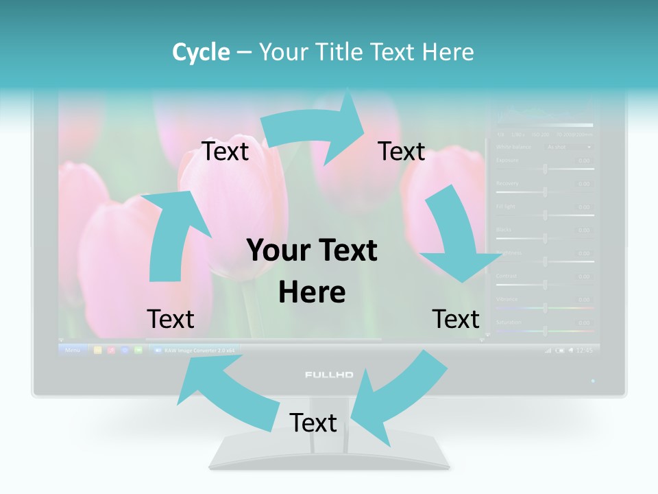 System Internet Connection PowerPoint Template