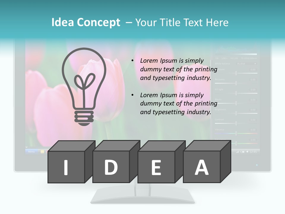 System Internet Connection PowerPoint Template