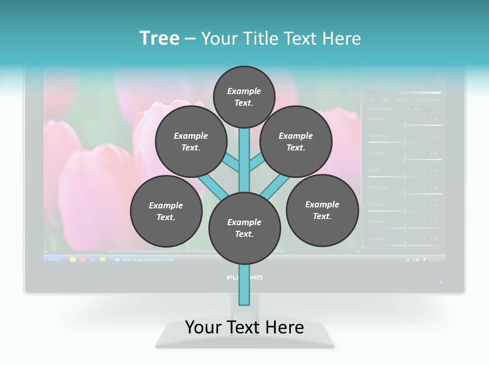 System Internet Connection PowerPoint Template