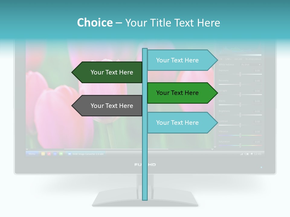 System Internet Connection PowerPoint Template