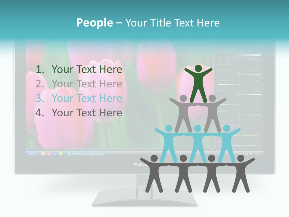 System Internet Connection PowerPoint Template