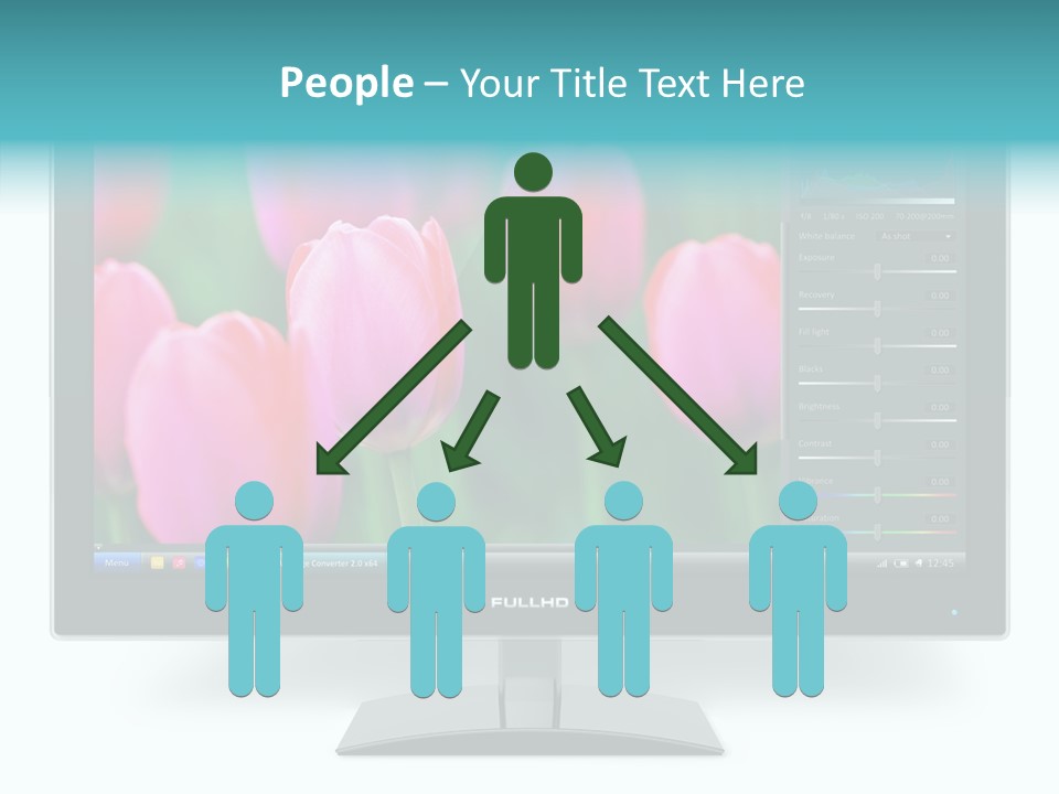 System Internet Connection PowerPoint Template