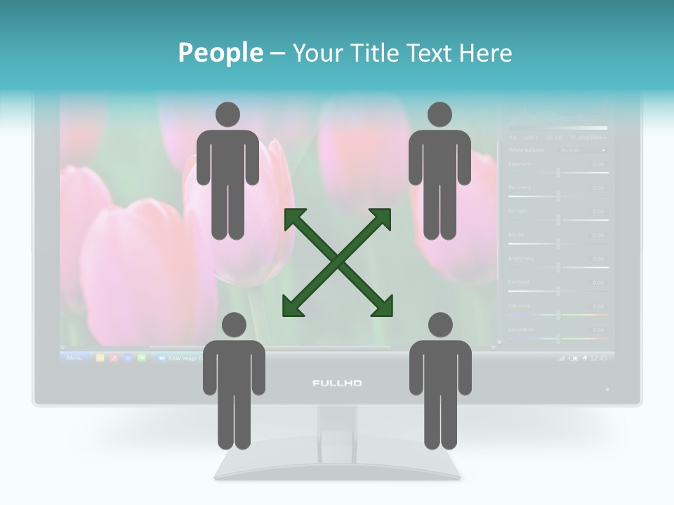 System Internet Connection PowerPoint Template